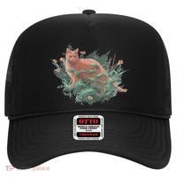 Threadless Nate Christenson Impressionist Cat Hat thumb 0