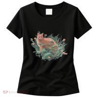 Threadless Nate Christenson Impressionist Cat Women's T-Shirt thumb 0