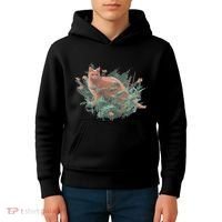 Threadless Nate Christenson Impressionist Cat Kids Hoodie thumb 4