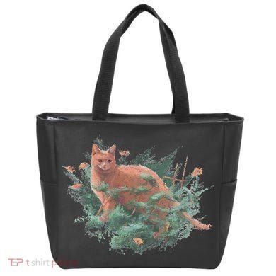 Threadless Nate Christenson Impressionist Cat Tote Bag