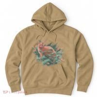 Threadless Nate Christenson Impressionist Cat Hoodie thumb 0