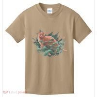 Threadless Nate Christenson Impressionist Cat Kids T-Shirt thumb 0