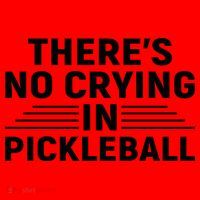 There’s No Crying In Pickleball For Player Team Sport Santa Hat thumb 1