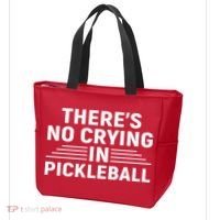 There’s No Crying In Pickleball For Player Team Sport Tote Bag thumb 3
