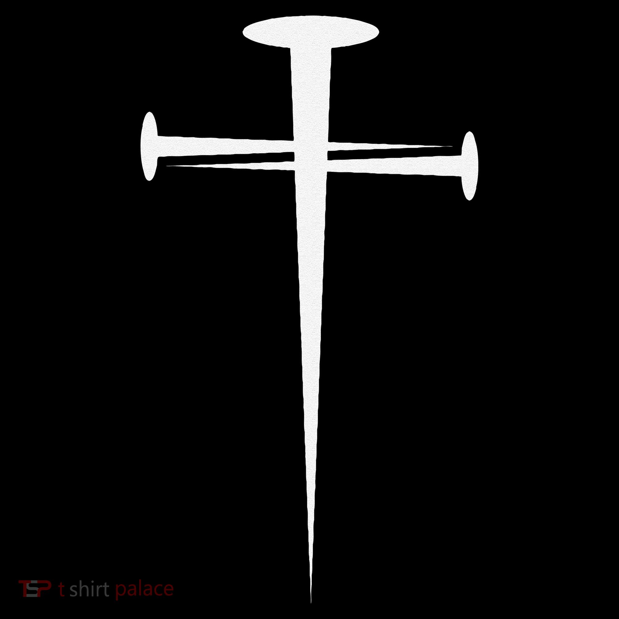 Three Nails Cross Jesus Christ Christian Hoodie