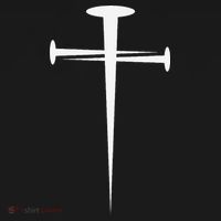 Three Nails Cross Jesus Christ Christian Bucket Hat thumb 4