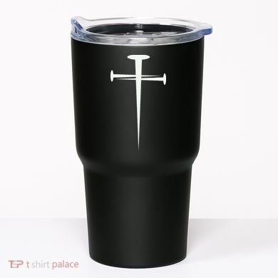 Three Nails Cross Jesus Christ Christian Tumbler