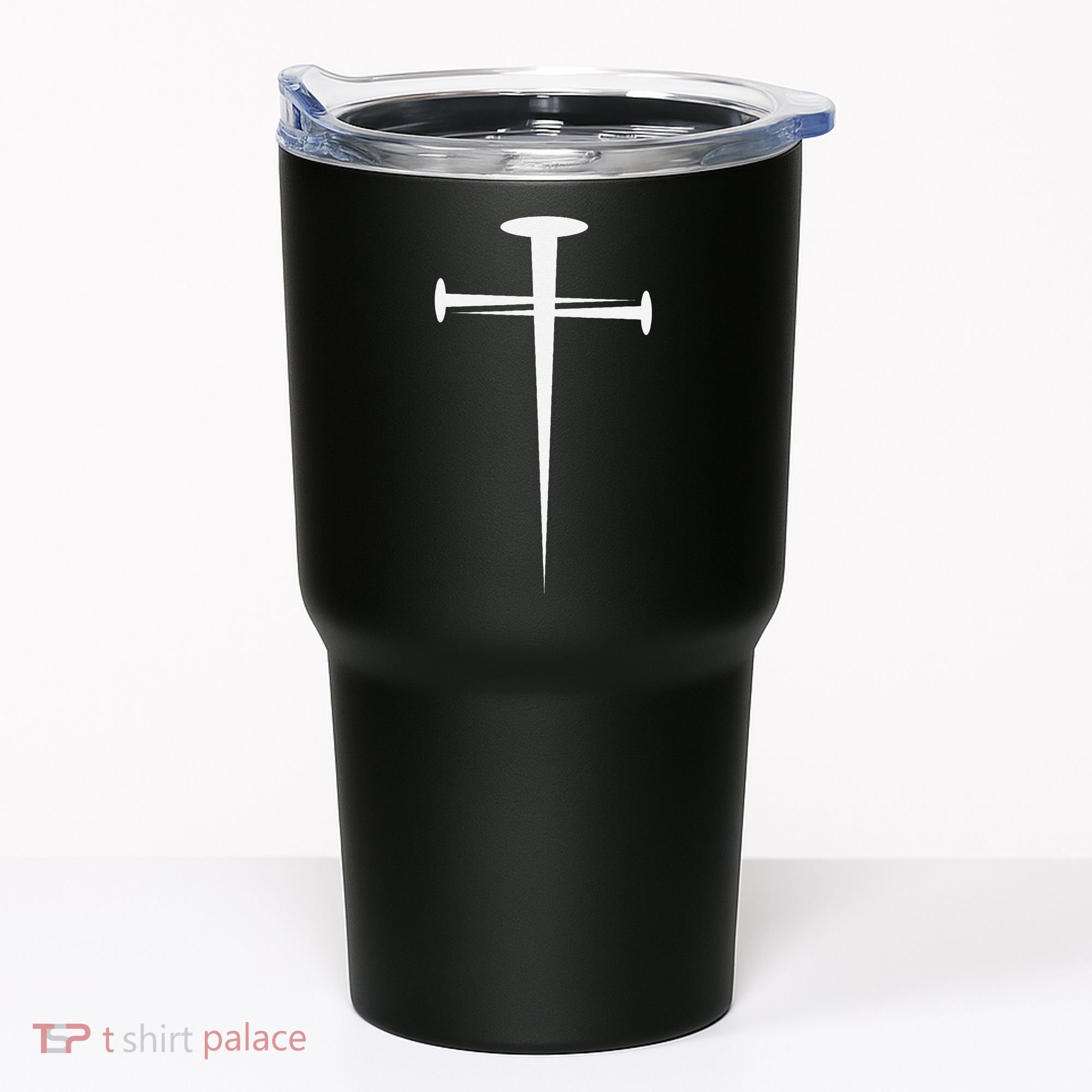 Three Nails Cross Jesus Christ Christian Tumbler