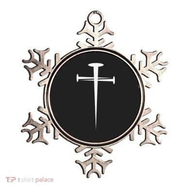 Three Nails Cross Jesus Christ Christian Ornament