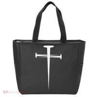 Three Nails Cross Jesus Christ Christian Tote Bag thumb 0