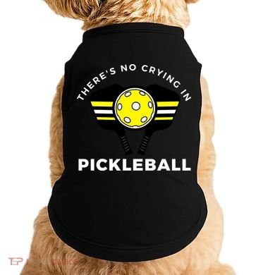 There's No Crying In Pickleball Doggie Tank