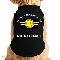 There's No Crying In Pickleball Doggie Tank thumb 0