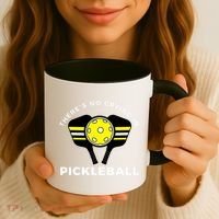 There's No Crying In Pickleball Coffee Mug thumb 3