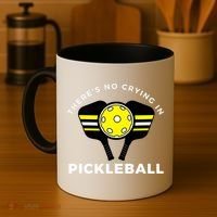 There's No Crying In Pickleball Coffee Mug thumb 4