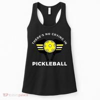 There's No Crying In Pickleball Women's Tank Top thumb 0