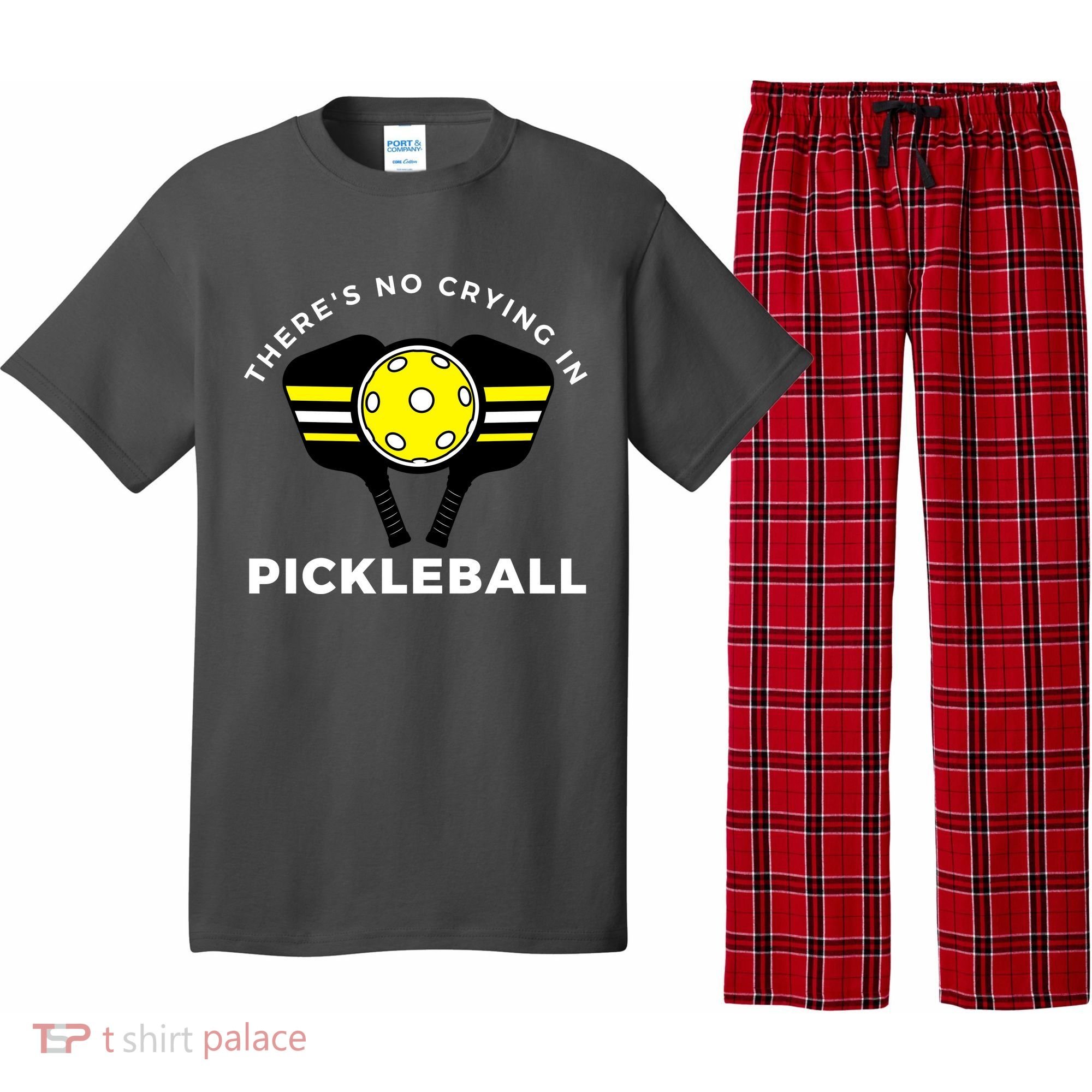 There's No Crying In Pickleball Pajama Set