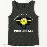 There's No Crying In Pickleball Tank Top thumb 2