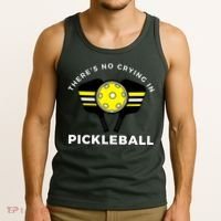 There's No Crying In Pickleball Tank Top thumb 3