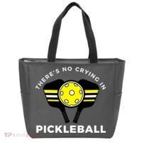 There's No Crying In Pickleball Tote Bag thumb 0