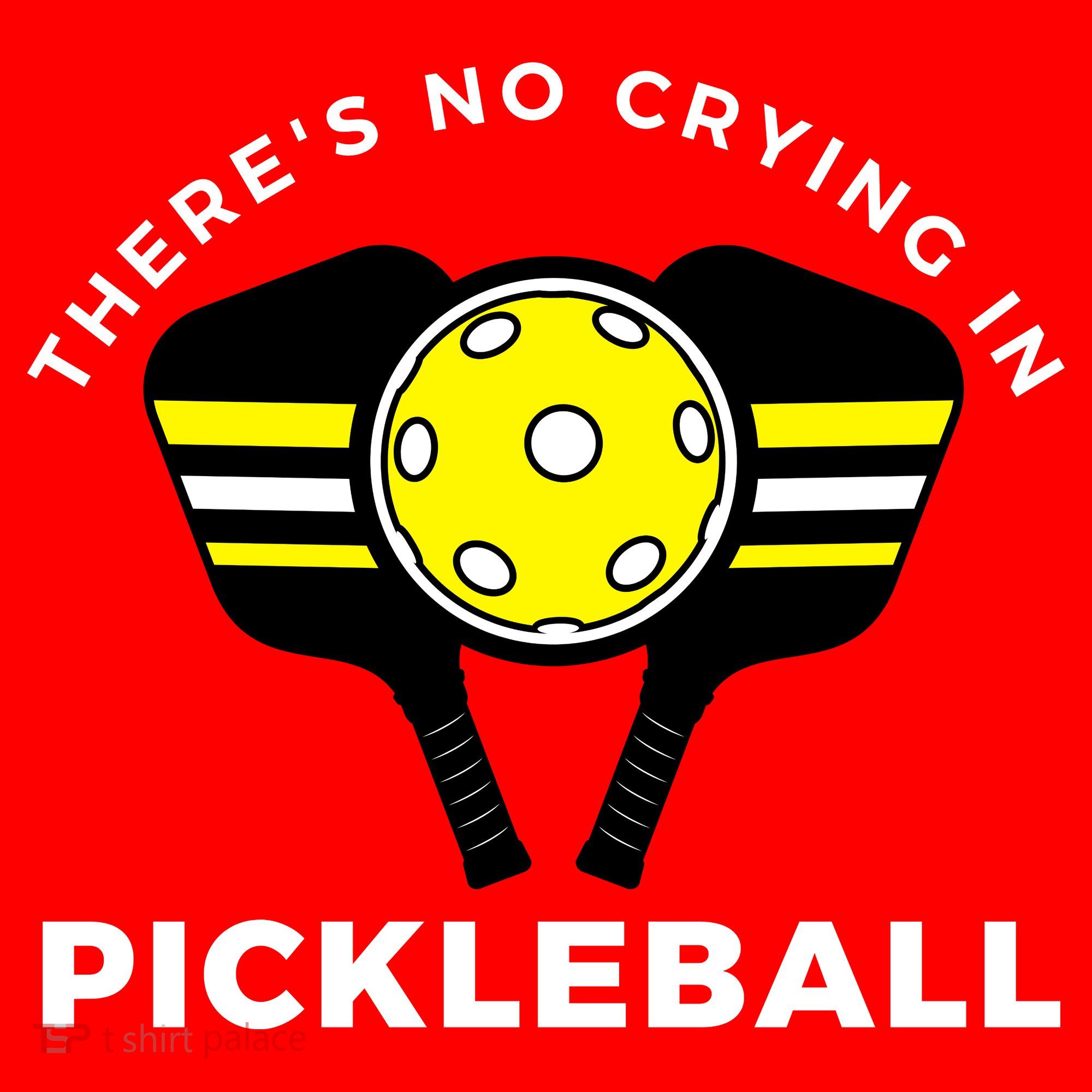 There's No Crying In Pickleball Santa Hat