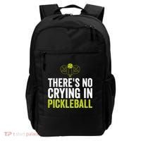 There's No Crying In Pickleball Player TShirt Backpack thumb 0