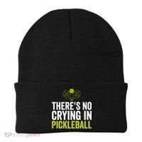 There's No Crying In Pickleball Player TShirt Beanie thumb 0