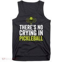 There's No Crying In Pickleball Player TShirt Tank Top thumb 0