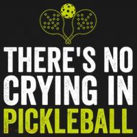 There's No Crying In Pickleball Player TShirt Visor thumb 3