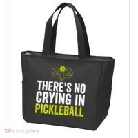 There's No Crying In Pickleball Player TShirt Tote Bag thumb 3