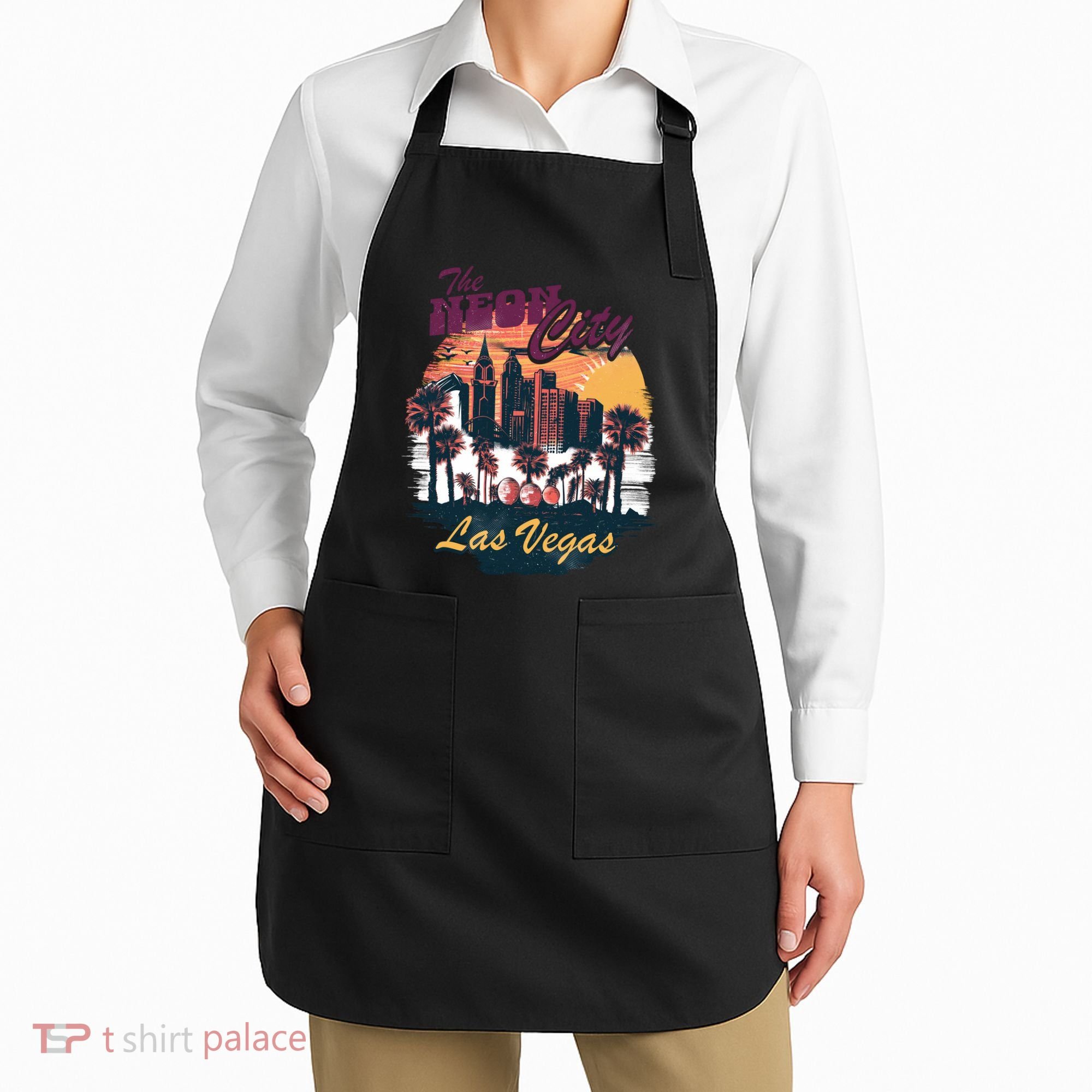 The Neon City Las Vegas Apron
