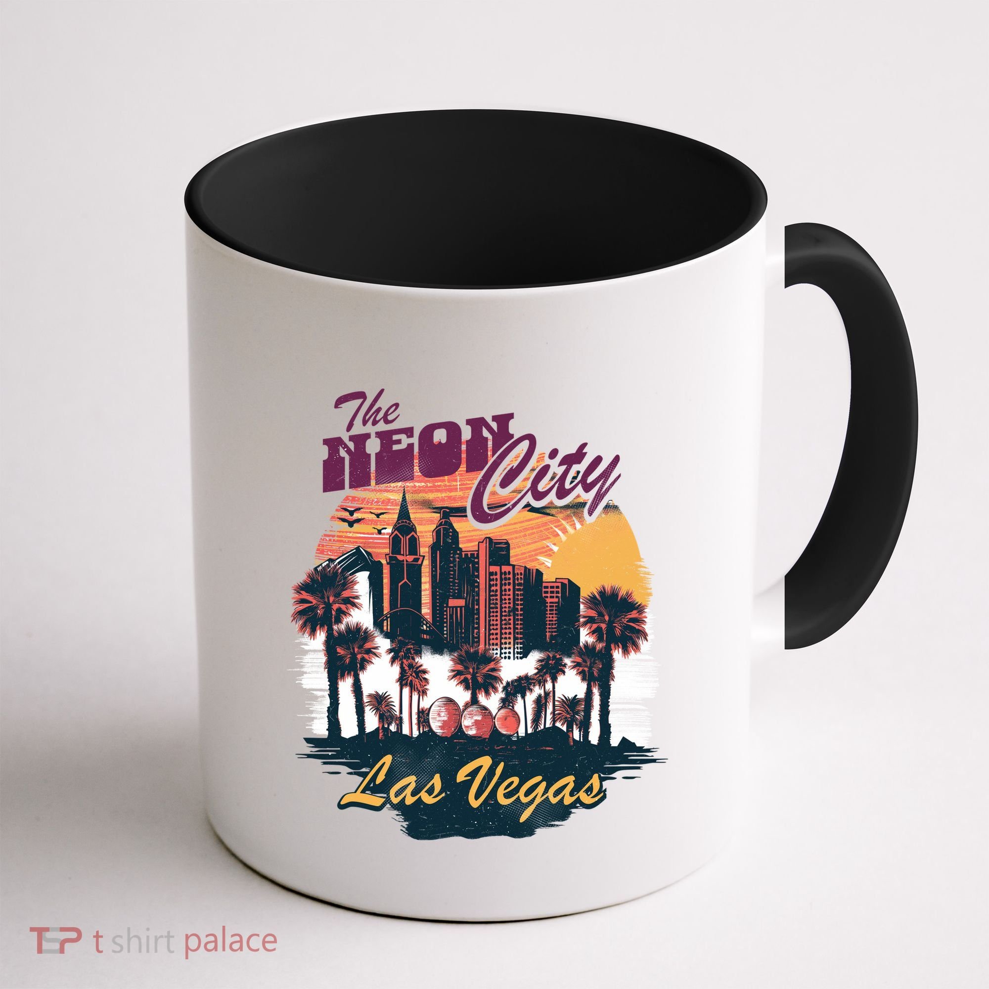 The Neon City Las Vegas Coffee Mug