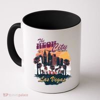 The Neon City Las Vegas Coffee Mug thumb 0