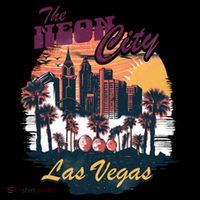 The Neon City Las Vegas Women's Hoodie thumb 2