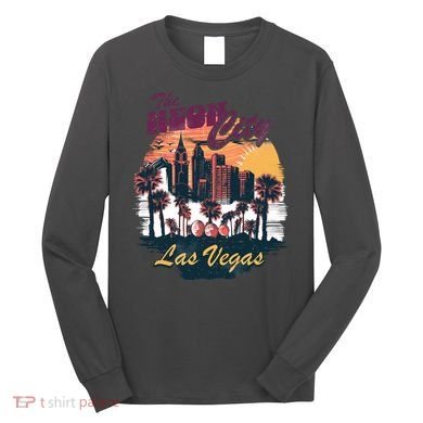 The Neon City Las Vegas Long Sleeve Shirt