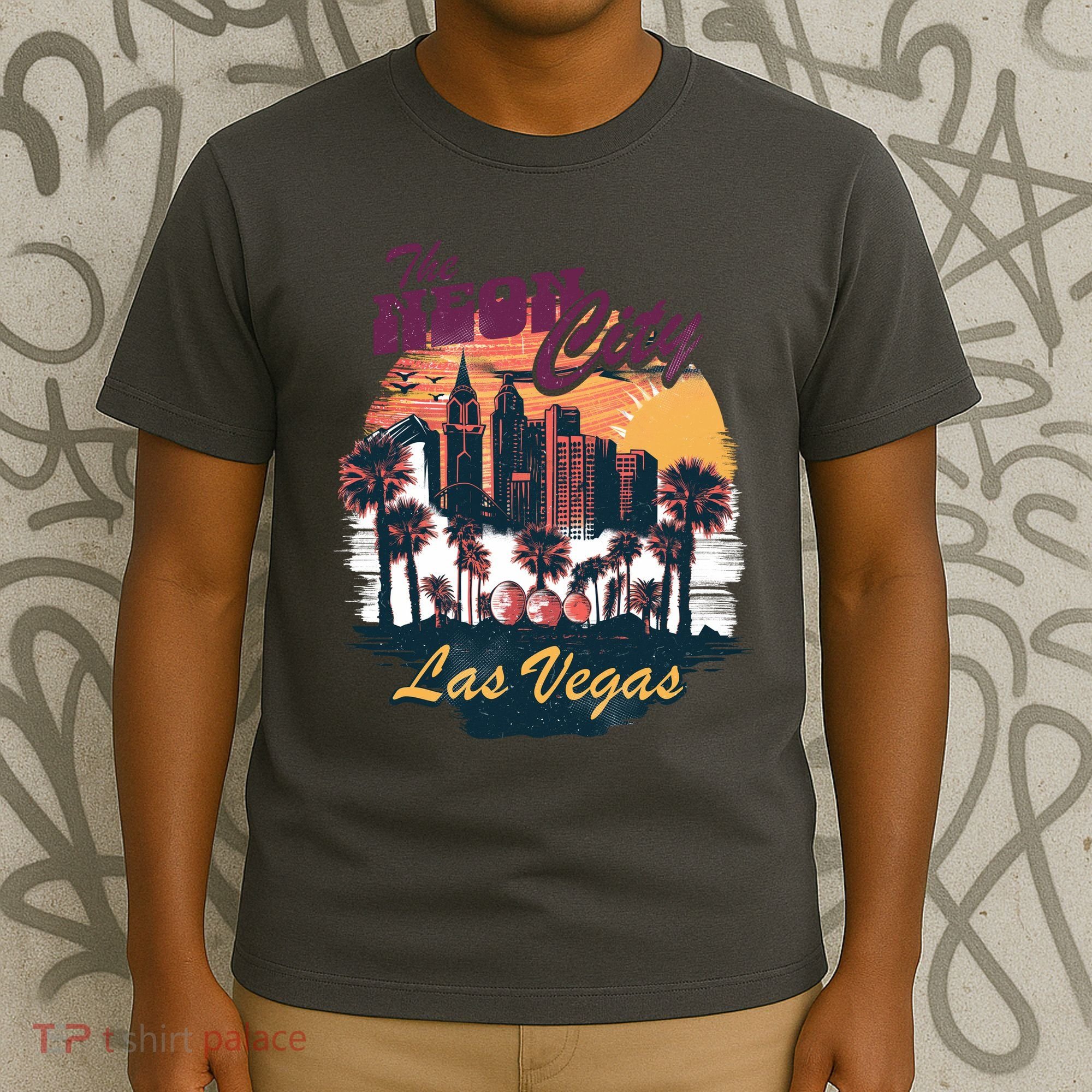 The Neon City Las Vegas T-Shirt