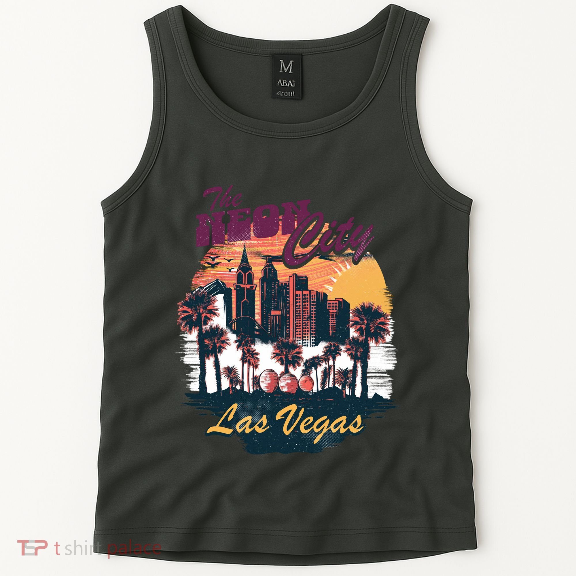 The Neon City Las Vegas Tank Top