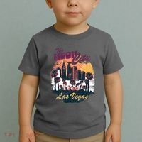 The Neon City Las Vegas Toddler T-Shirt thumb 2