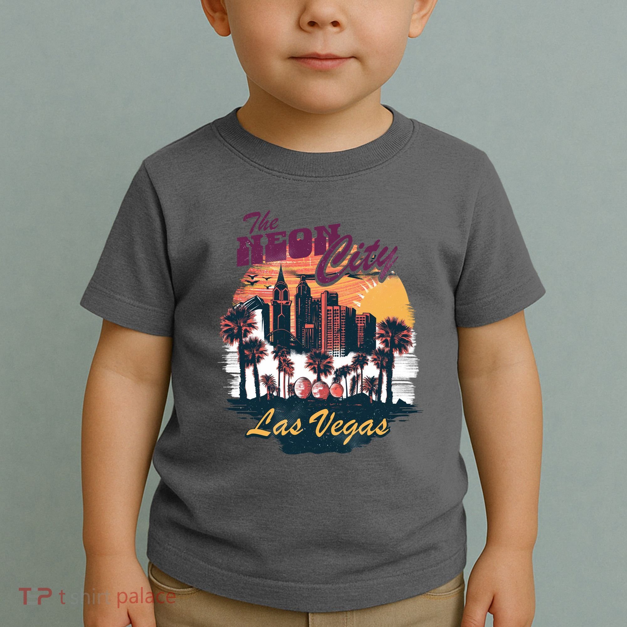 The Neon City Las Vegas Toddler T-Shirt