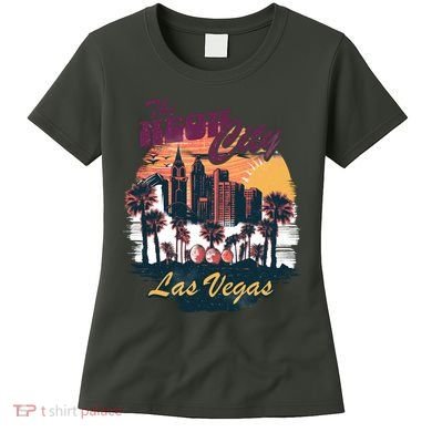 The Neon City Las Vegas Women's T-Shirt