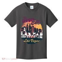 The Neon City Las Vegas Kids T-Shirt thumb 0