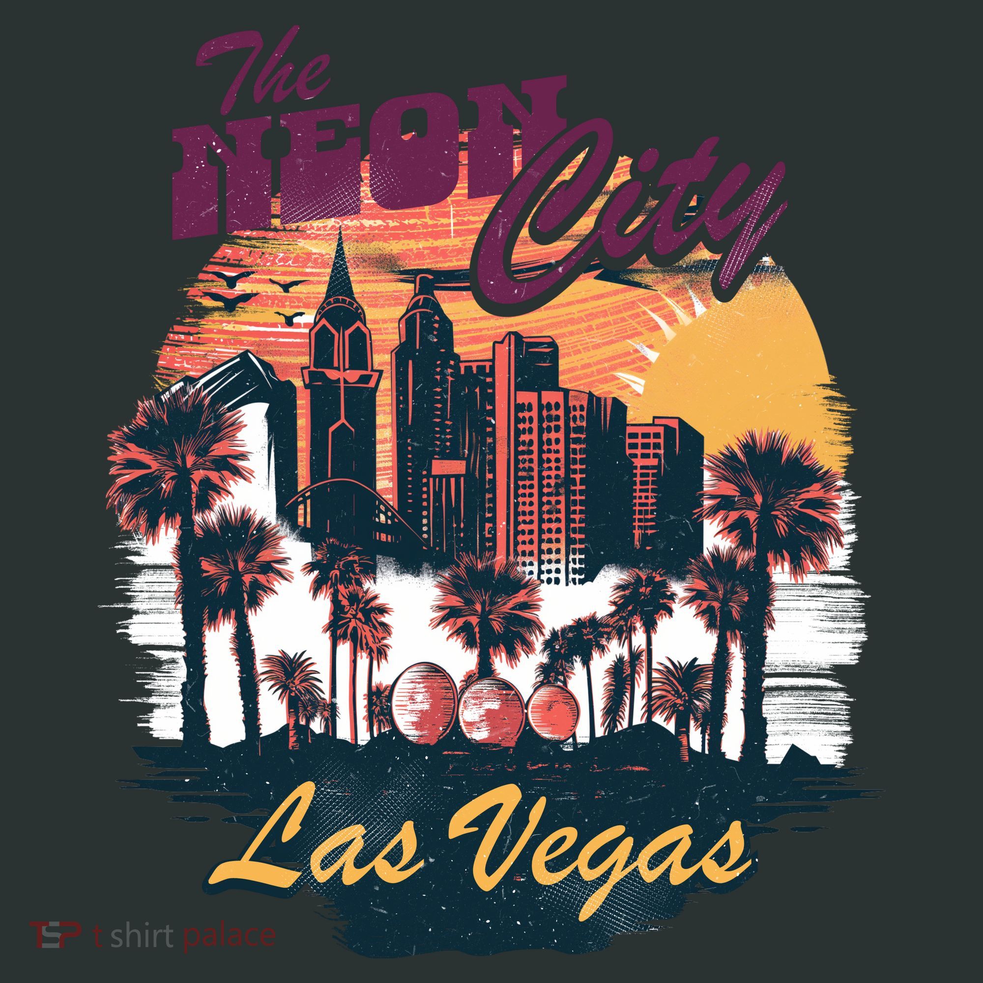 The Neon City Las Vegas Tote Bag