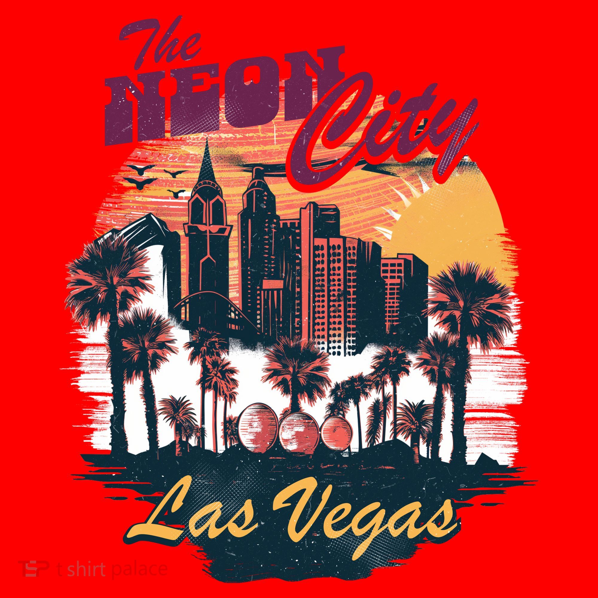 The Neon City Las Vegas Santa Hat