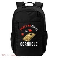 Theres No Crying In Cornhole Backpack thumb 0