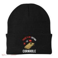 Theres No Crying In Cornhole Beanie thumb 0