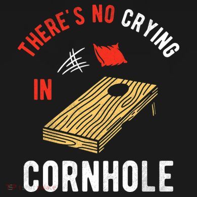 Theres No Crying In Cornhole Long Sleeve Pajama Set