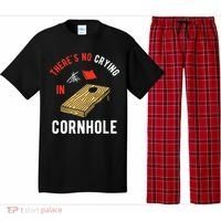 Theres No Crying In Cornhole Pajama Set thumb 0