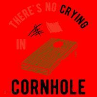 Theres No Crying In Cornhole Santa Hat thumb 1