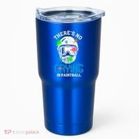 There's No Crying In Paintball Funny Face Game Paintball Great Gift Tumbler thumb 0