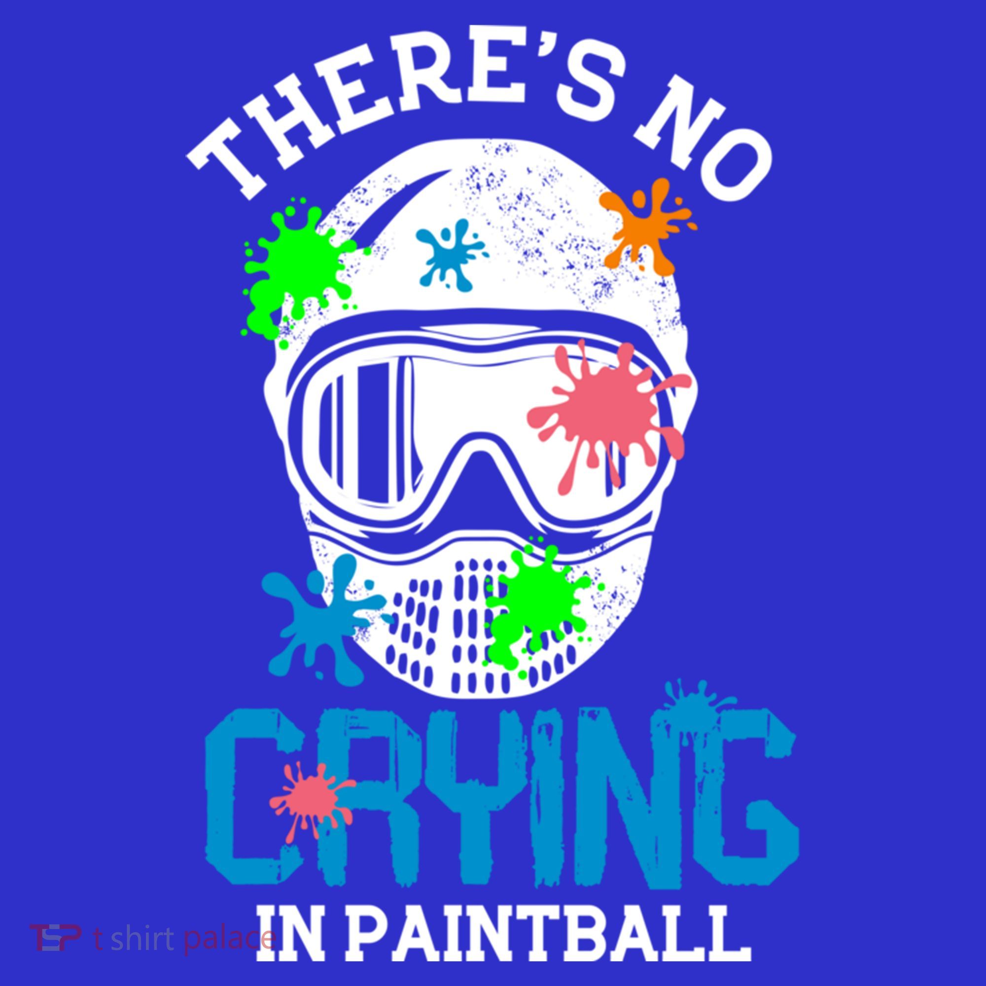 There's No Crying In Paintball Funny Face Game Paintball Great Gift Mousepad