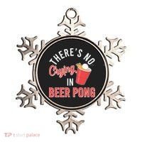 There's No Crying In Beer Pong Ornament thumb 0
